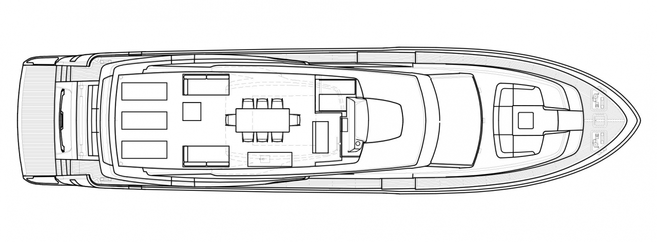 Яхта Sanlorenzo SL86 Флайбридж