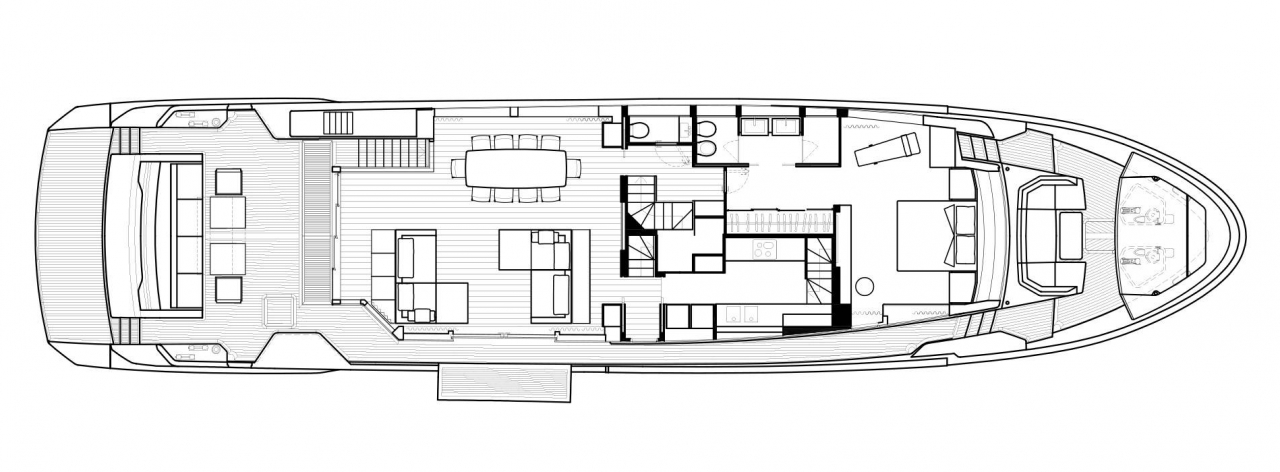 Купить моторную глиссирующую яхту Sanlorenzo SL102