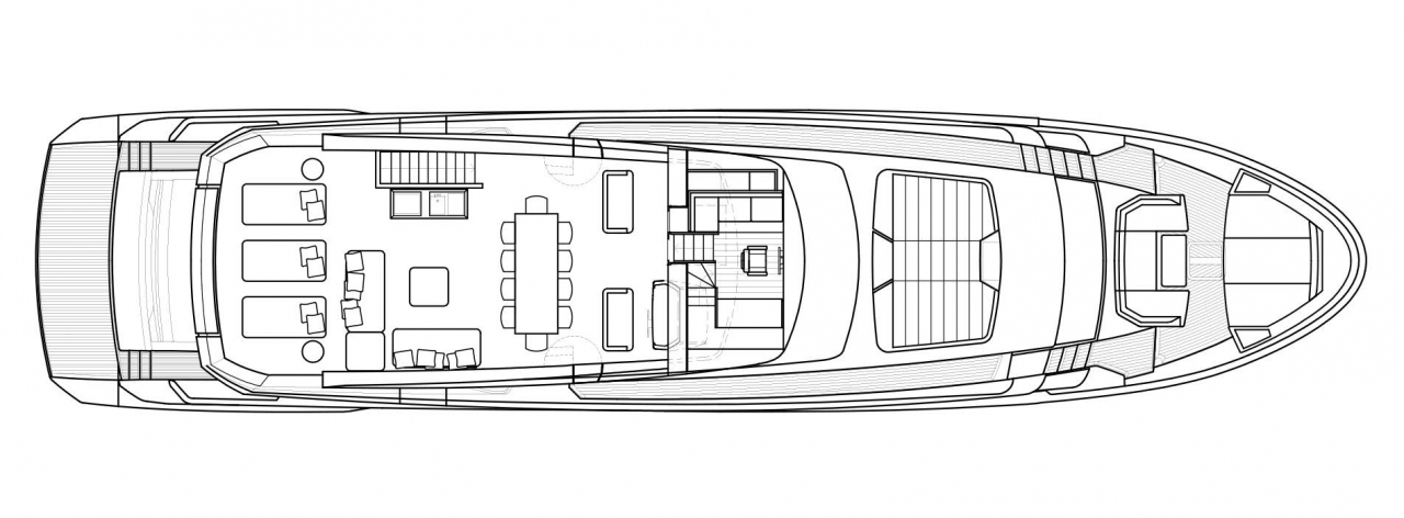 Купить моторную глиссирующую яхту Sanlorenzo SL102
