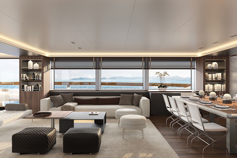 Sanlorenzo 500Exp | Интерьер 3