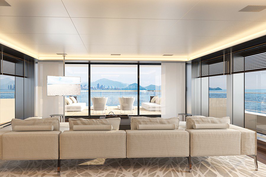 Sanlorenzo 500Exp | Интерьер 8