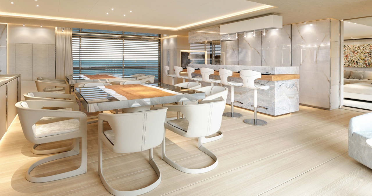 Sanlorenzo 64/70Steel | Интерьер 2