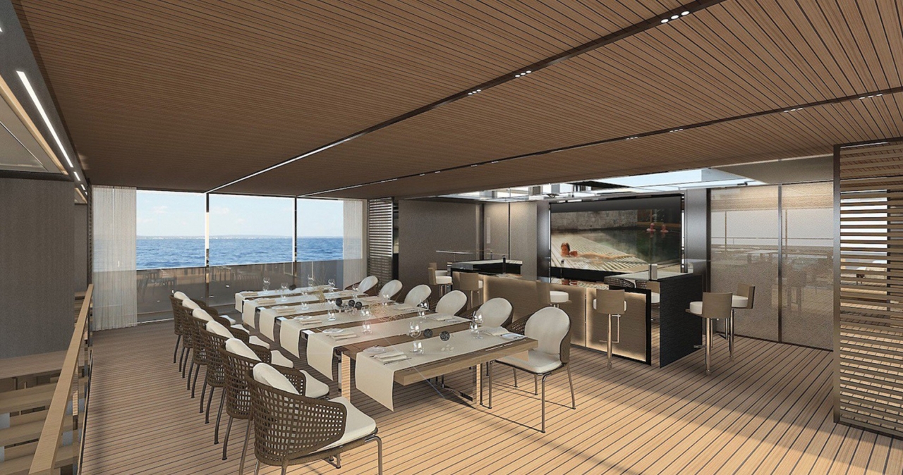 Sanlorenzo 64/70Steel | Интерьер 3