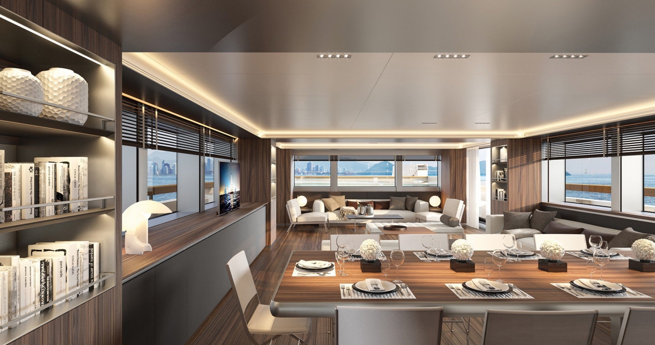 Sanlorenzo 500Exp | Интерьер 12