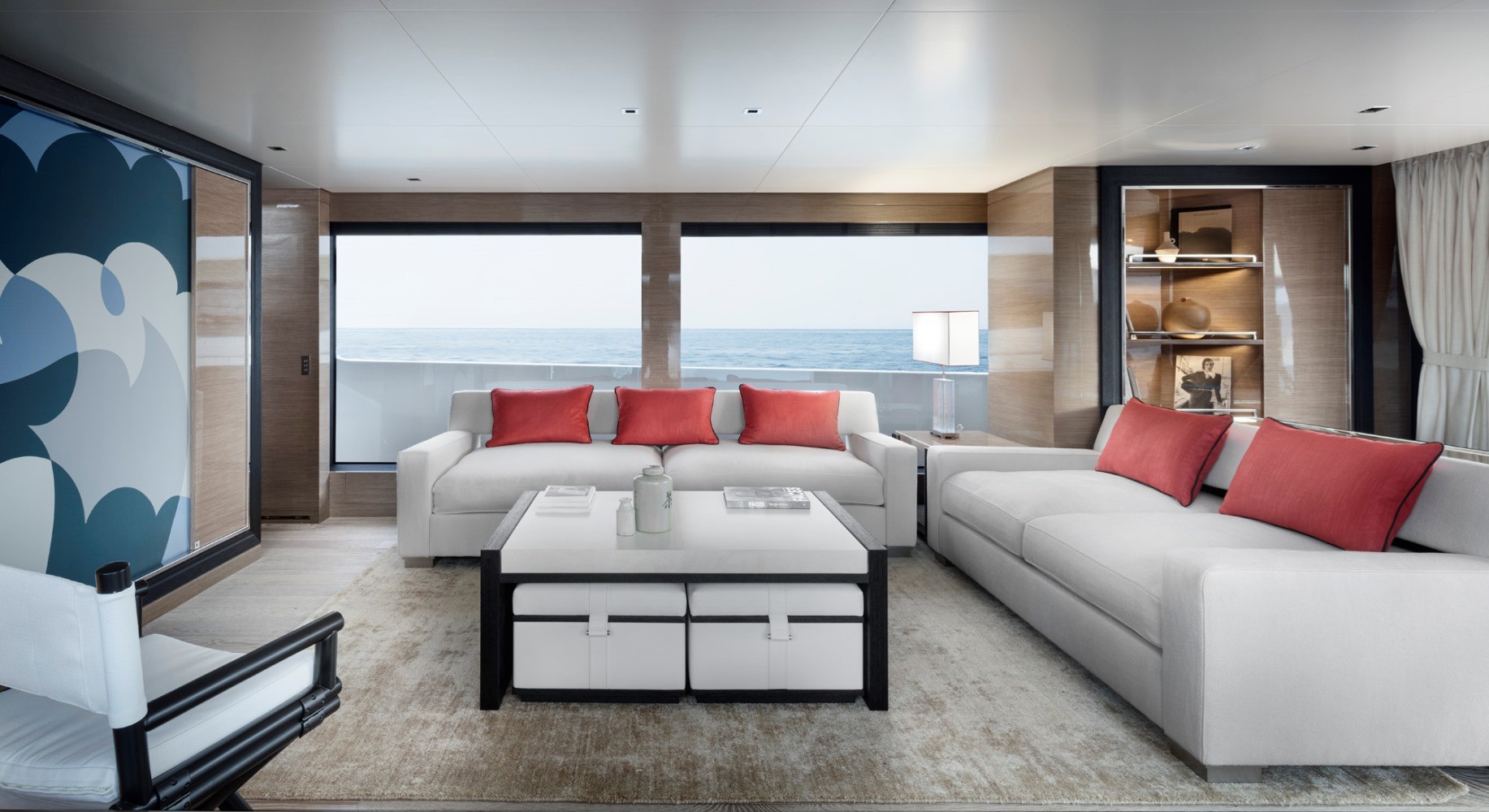 Яхта Sanlorenzo SL96A интерьер яхты