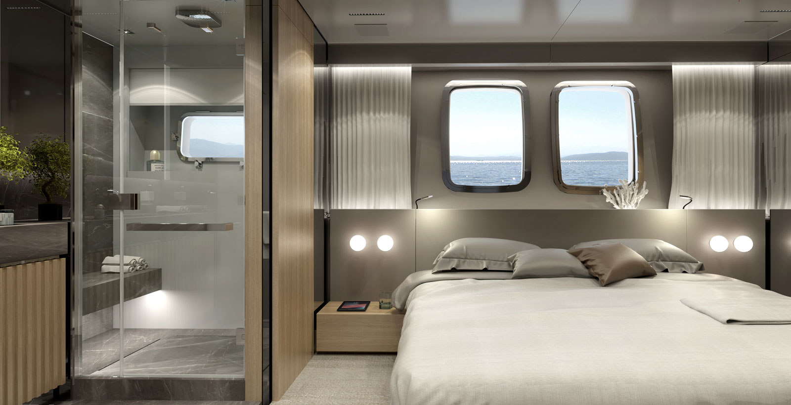 Яхта Sanlorenzo SL120A VIP-каюта