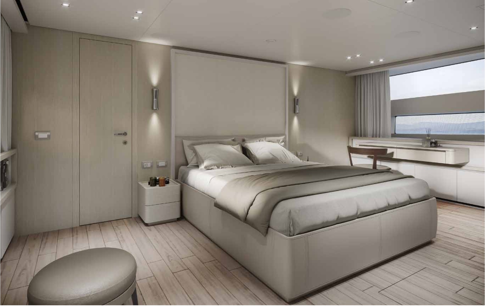 Яхта Sanlorenzo SD96 Каюта владельца яхты