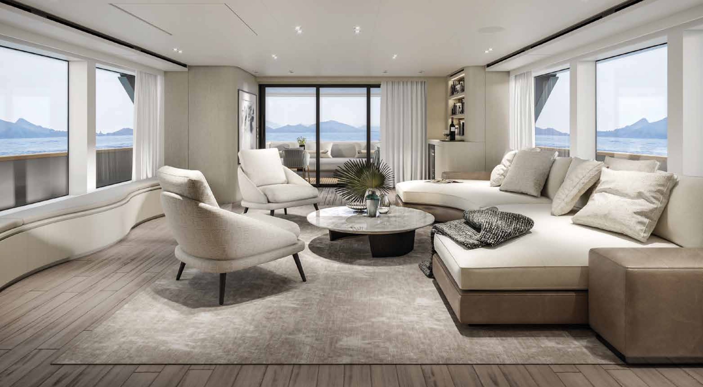 Яхта Sanlorenzo SD96 Салон