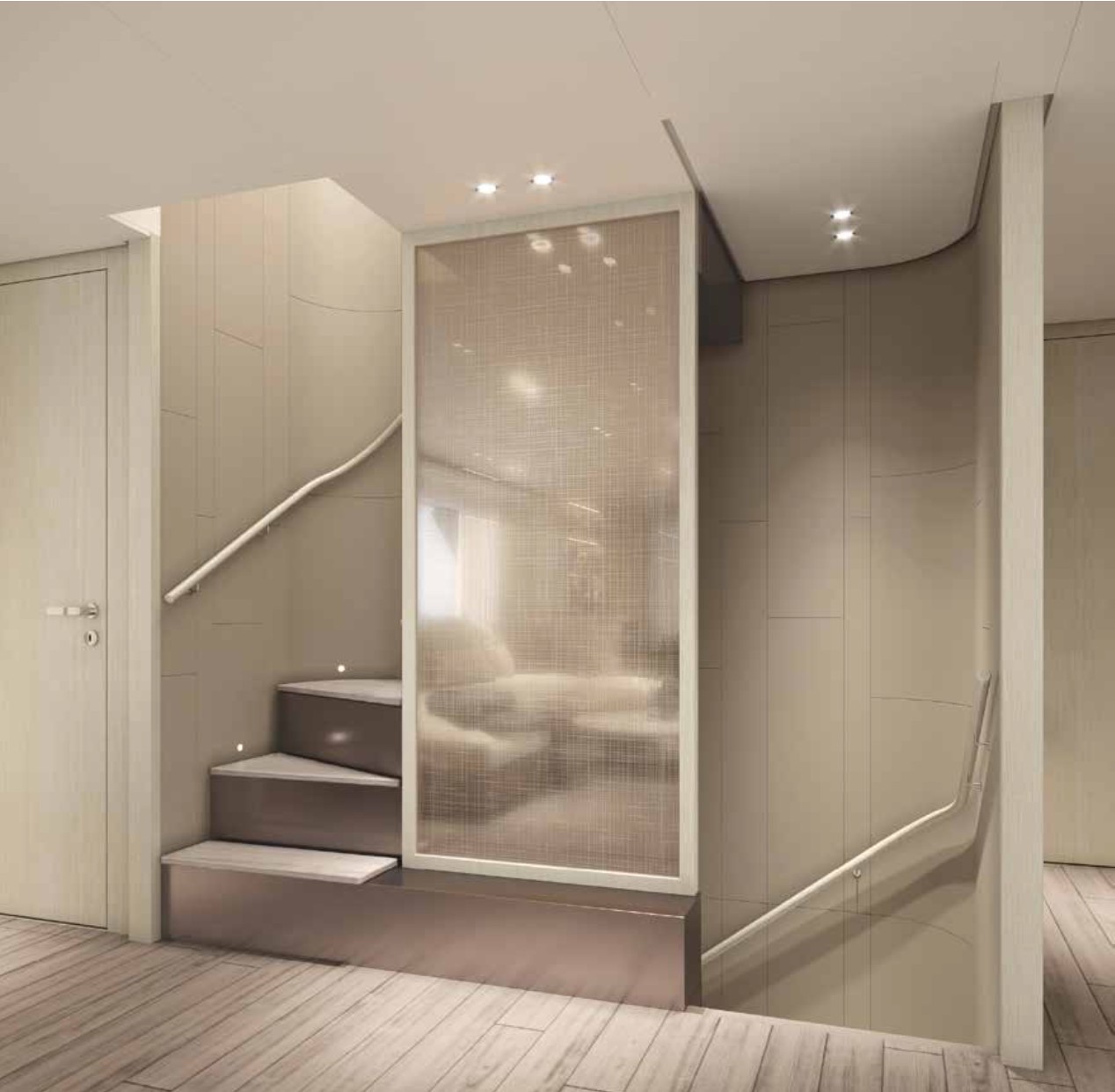 Яхта Sanlorenzo SD96 Лестница