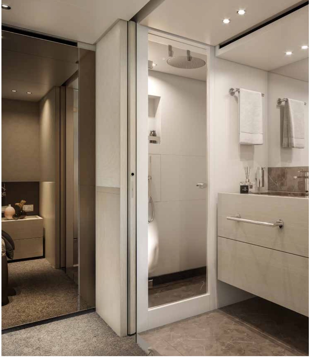 Яхта Sanlorenzo SD96 Ванная комната VIP