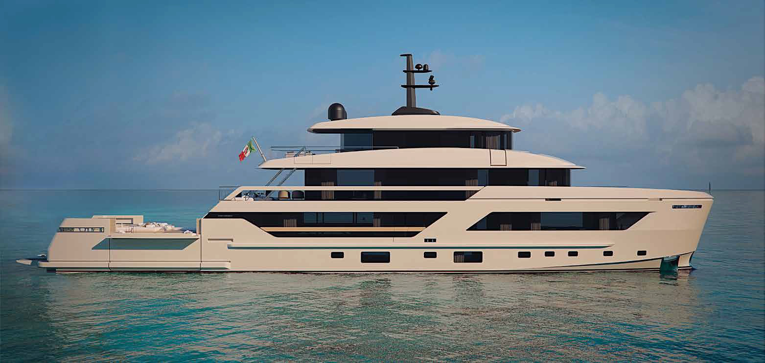 Sanlorenzo 44X-Space | Экстерьер 1