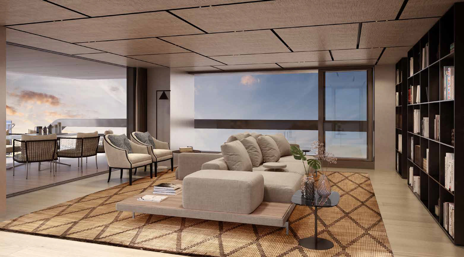 Sanlorenzo 44X-Space | Интерьер 5