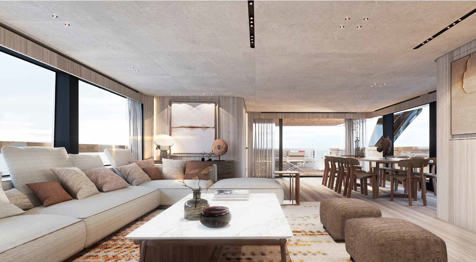 Sanlorenzo SD132 | Интерьер 1