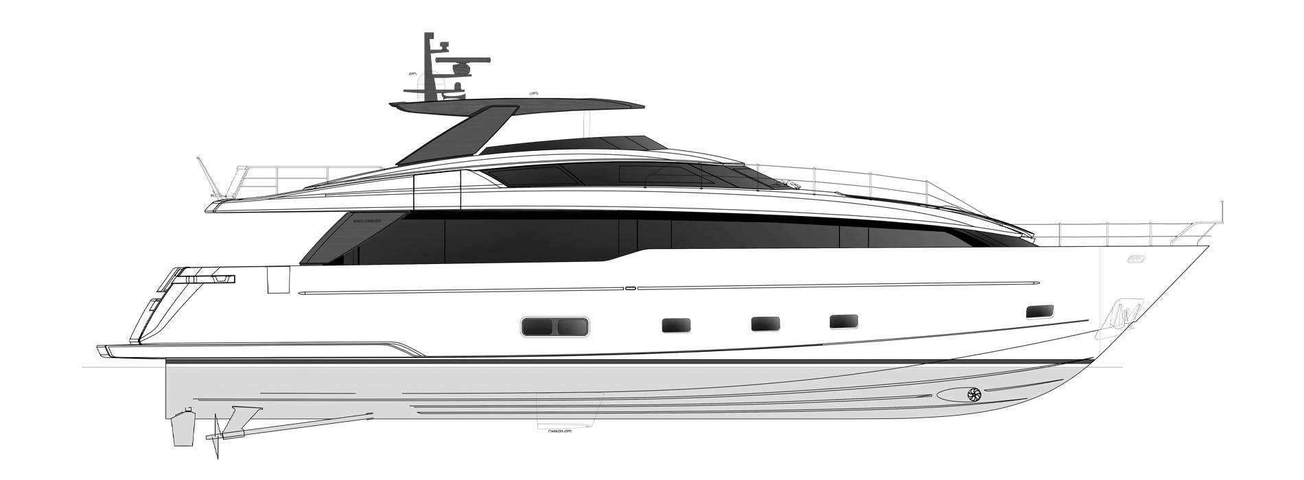 Sanlorenzo SL86A | ПРОФИЛЬ