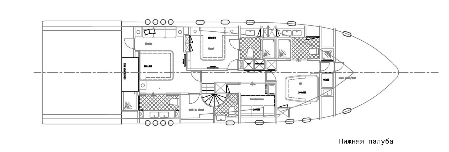 Wim Van der Valk Continental | Нижняя палуба