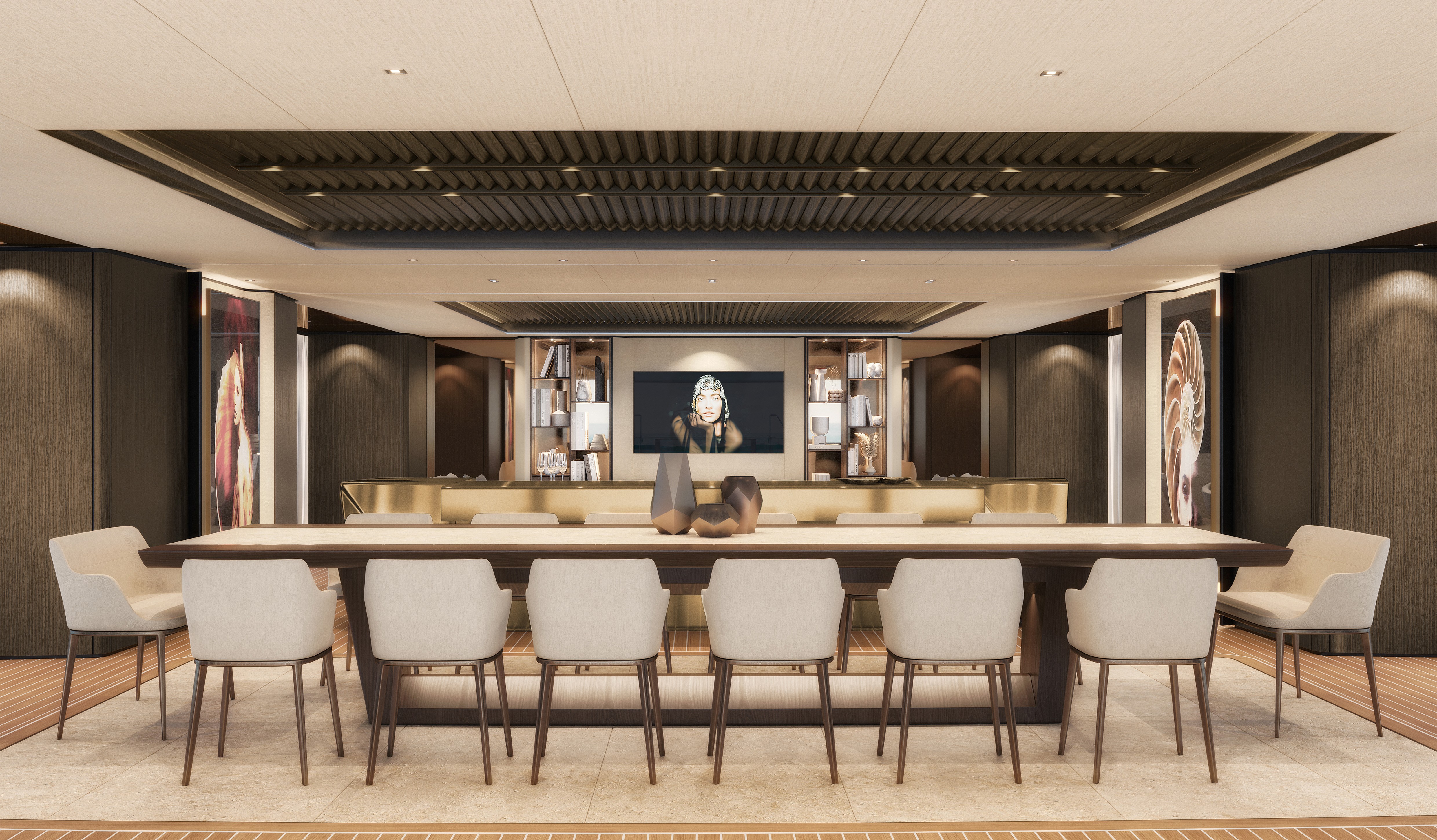 Sanlorenzo 74Steel | Интерьер 1