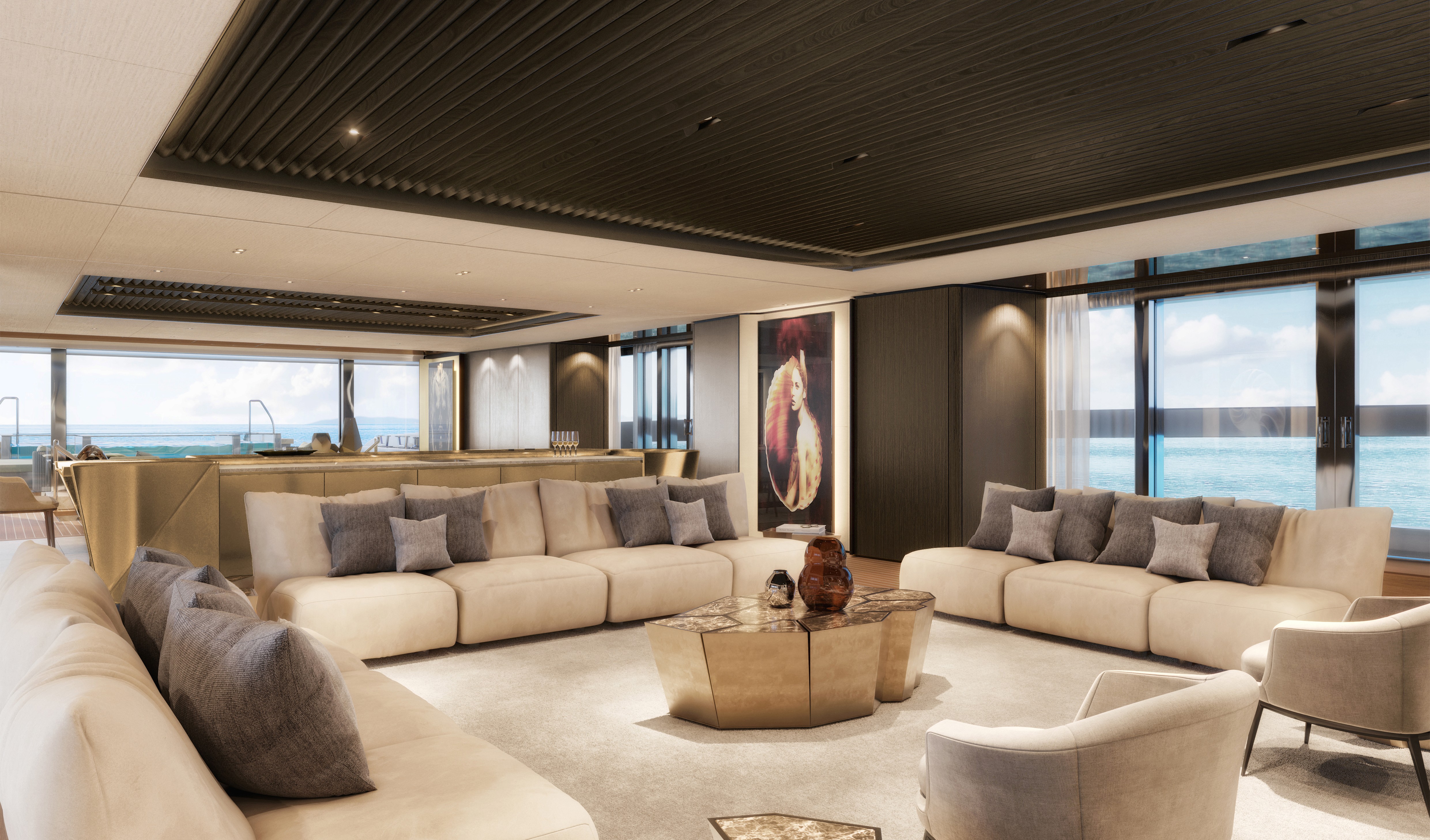 Sanlorenzo 74Steel | Интерьер 18