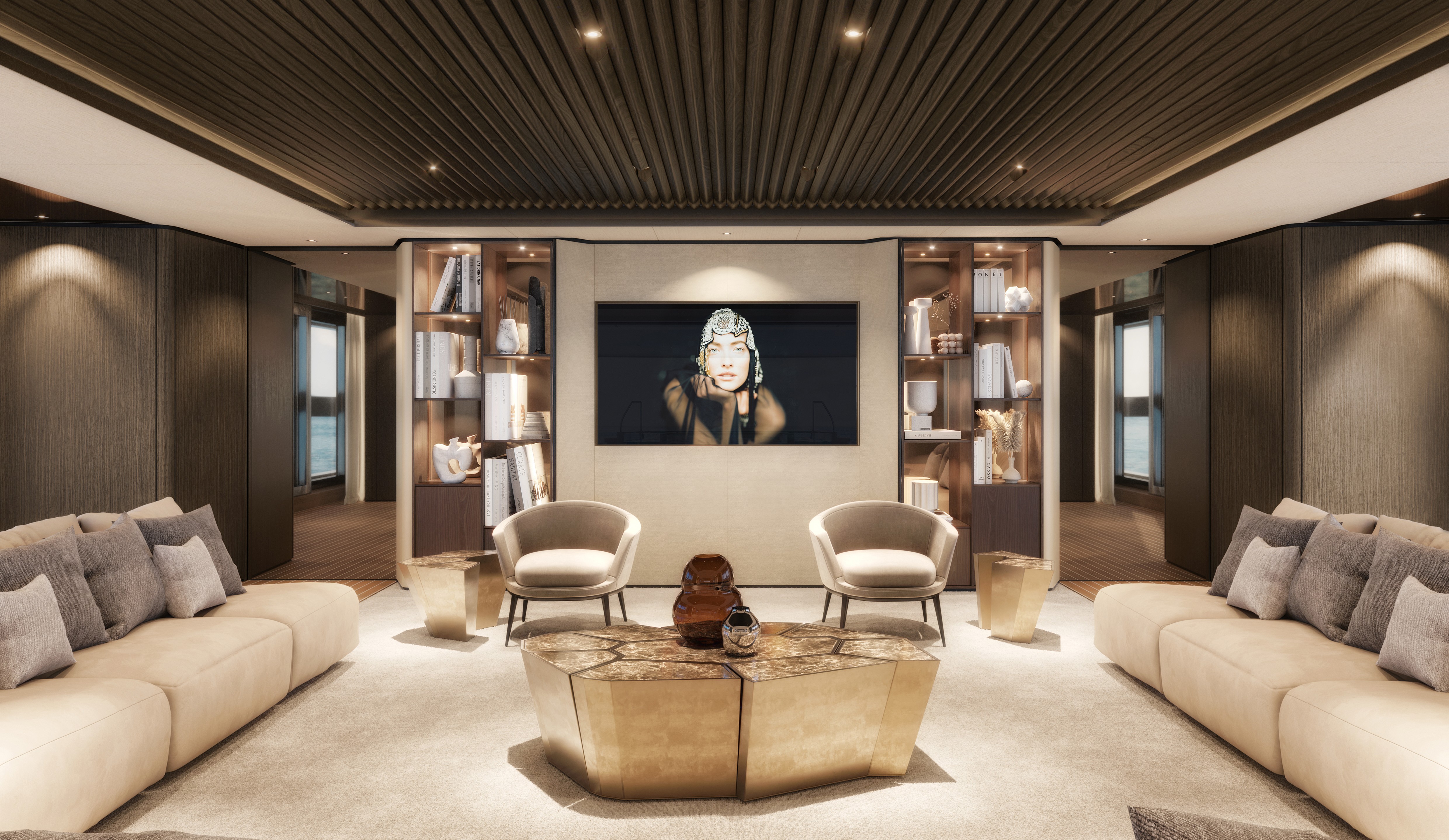 Sanlorenzo 74Steel | Интерьер 10