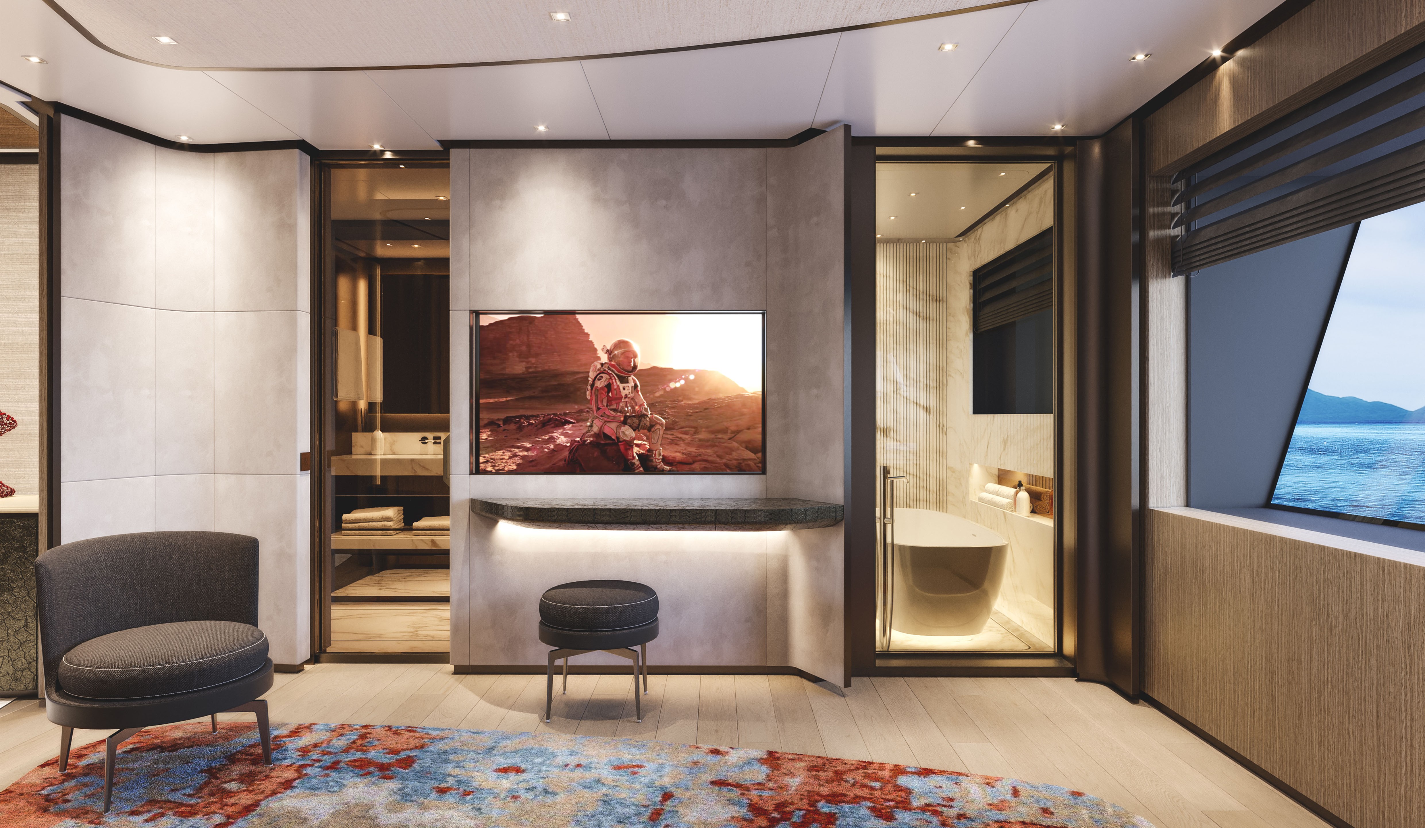 Sanlorenzo 74Steel | Интерьер 13