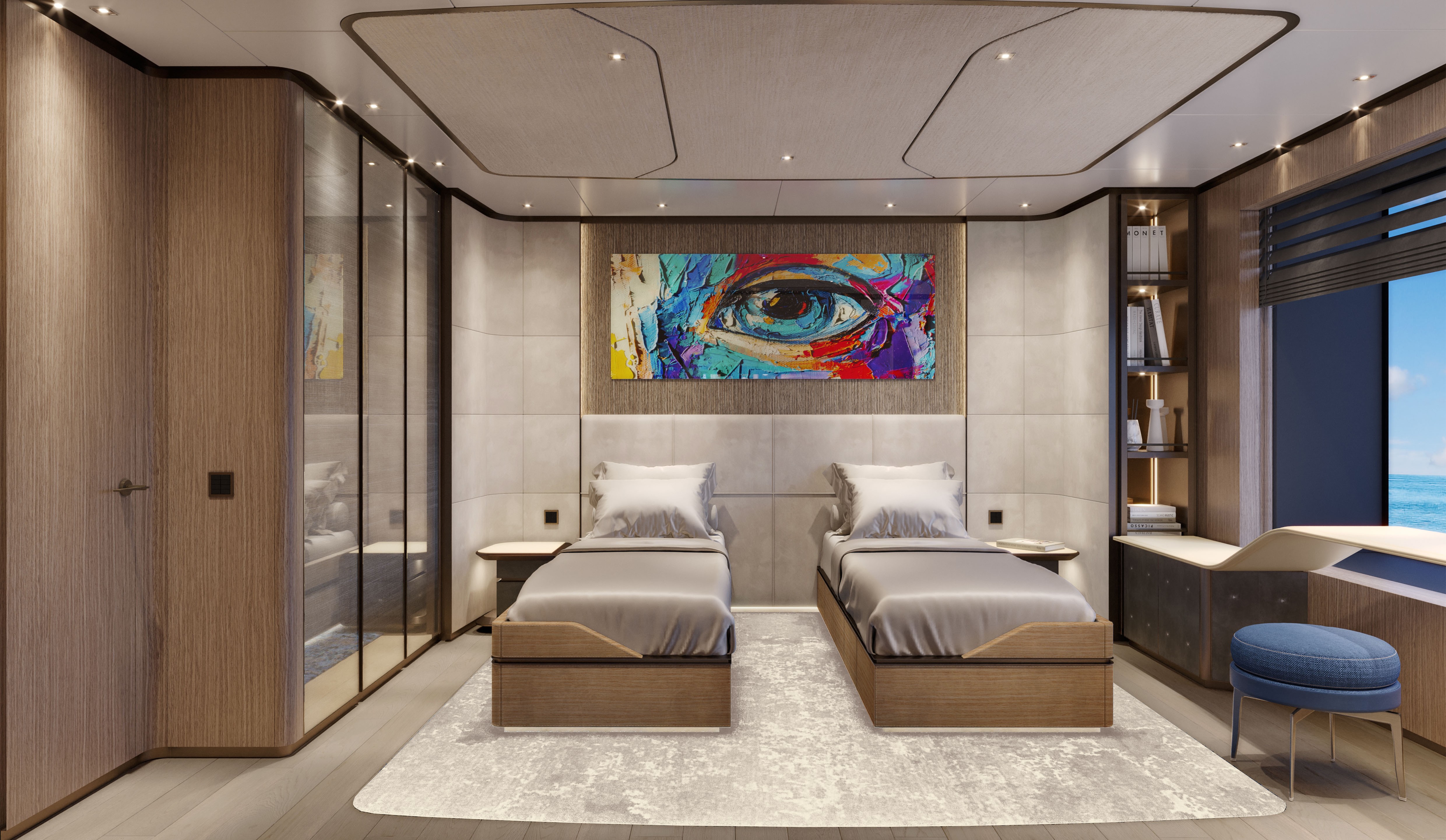 Sanlorenzo 74Steel | Интерьер 16