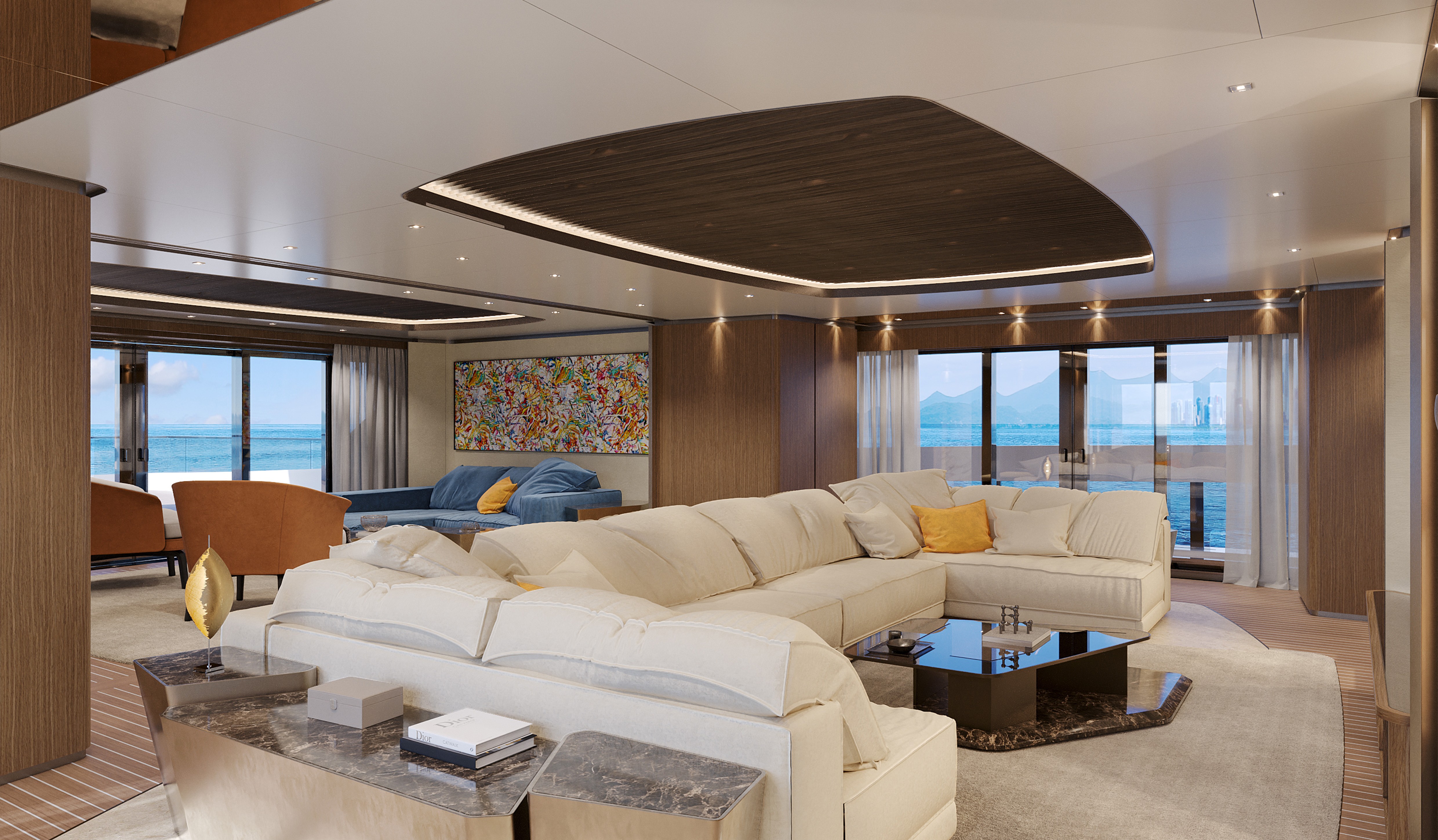 Sanlorenzo 74Steel | Интерьер 3