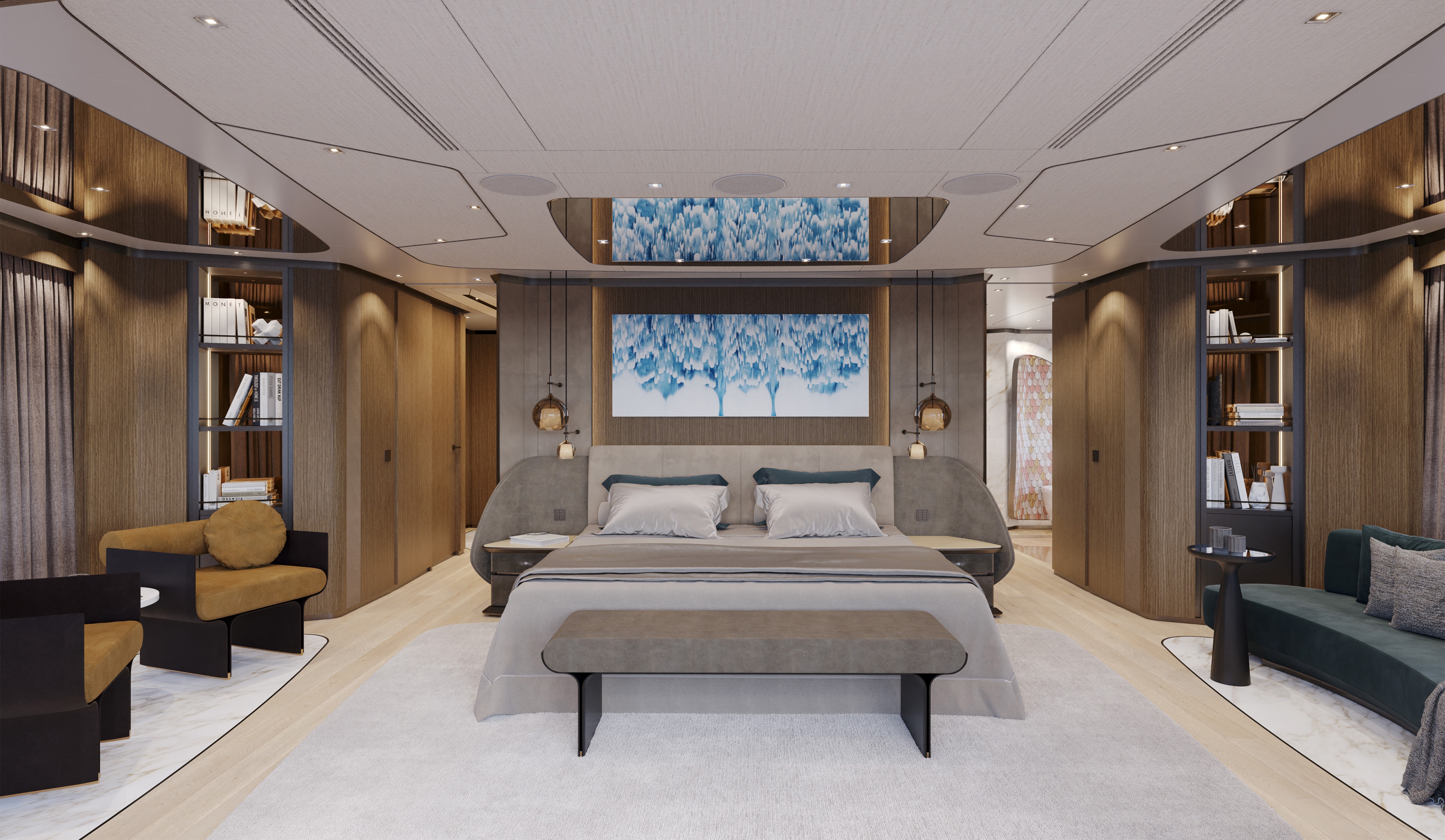 Sanlorenzo 74Steel | Интерьер 11