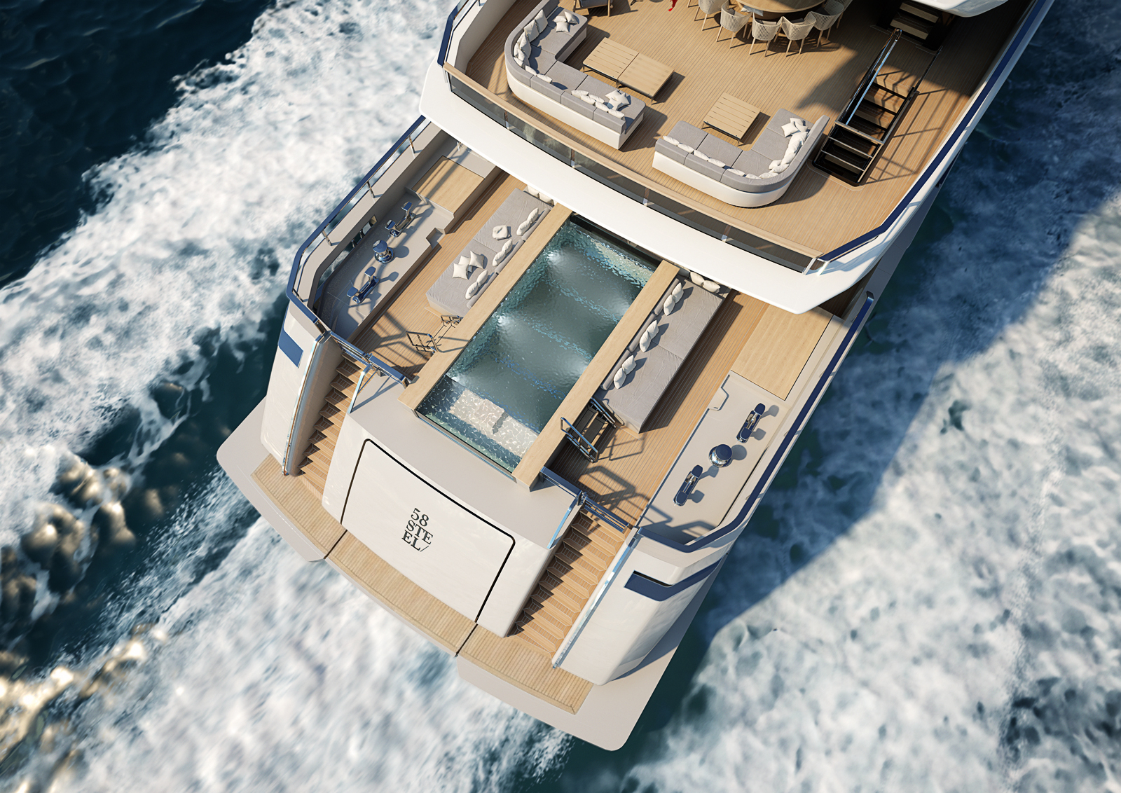 Sanlorenzo 58Steel | Экстерьер 6