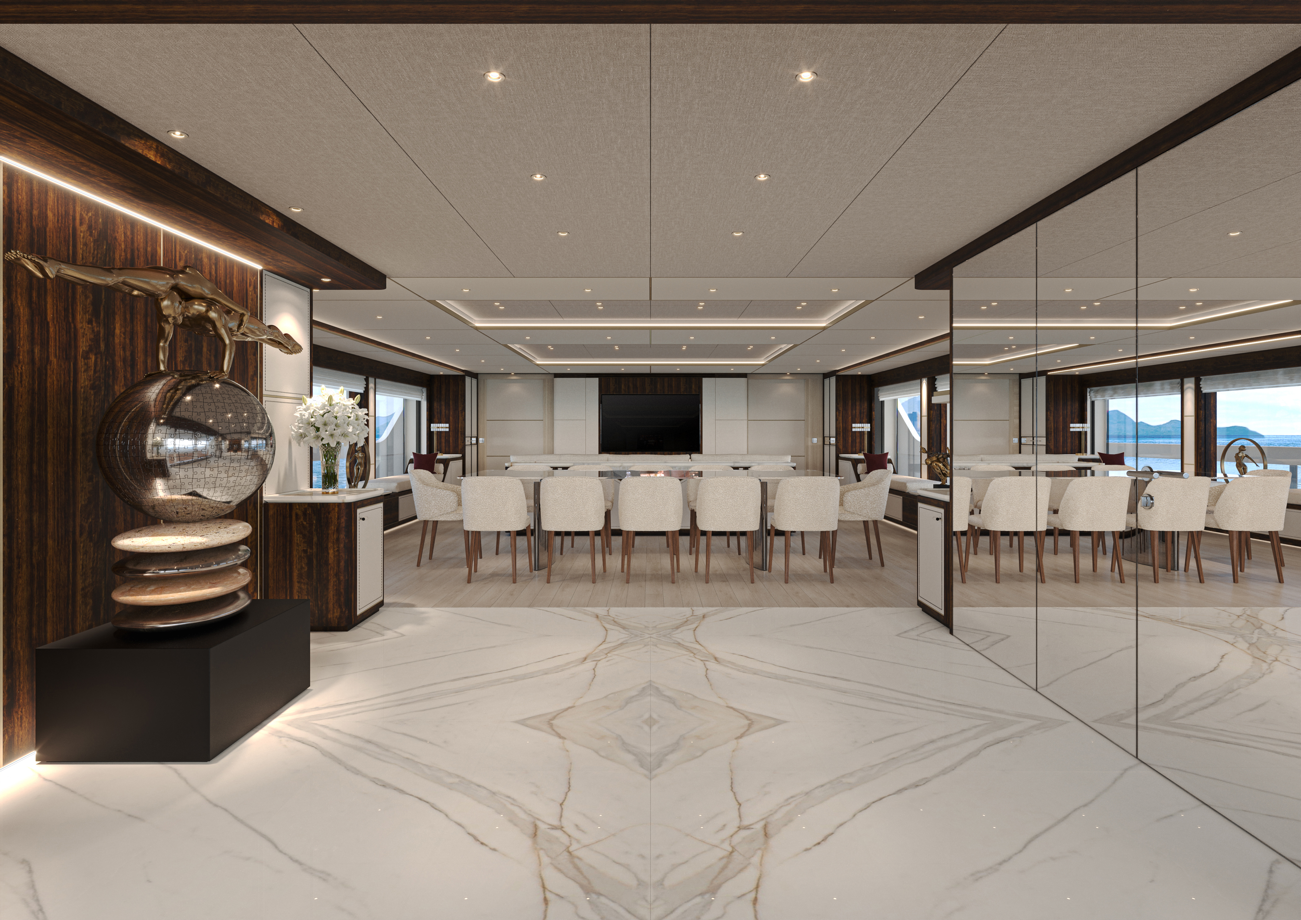 Sanlorenzo 58Steel | Интерьер 3